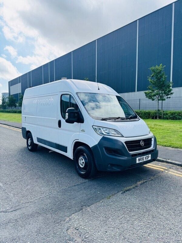 White Used 2016 Fiat Ducato Van | £8,290 (Fair price) - Image 1/4