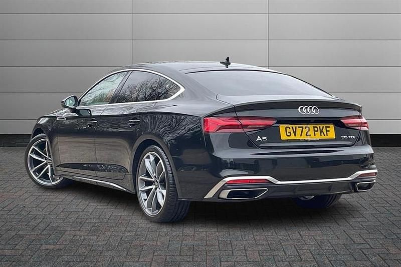 Used Audi A5 S-Line 163 HP (119 kW) 2023 Mythos black Coupe