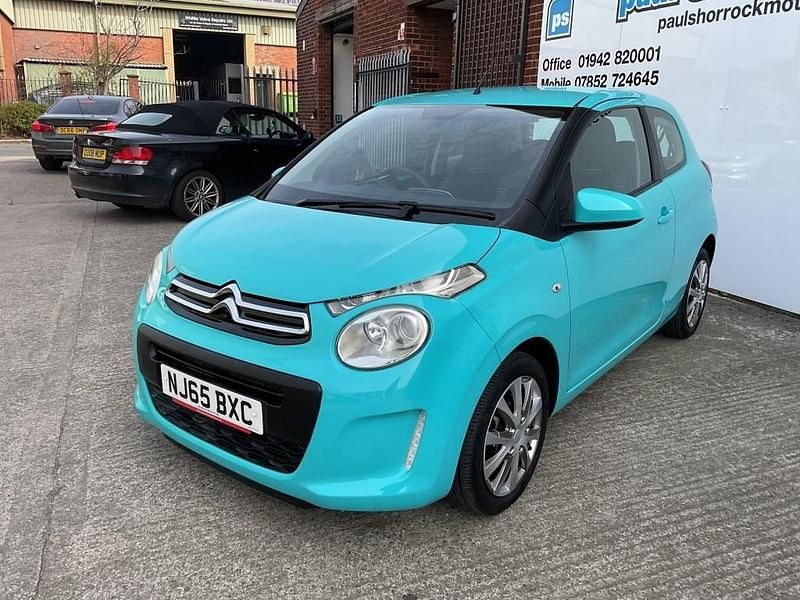 Used Citroën C1 Feel 68 HP (50 kW) 2015 Blue Hatchback