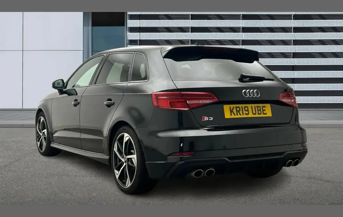 Used Audi S3 Sportback Black Edition 296 HP (217 kW) 2019 Black Hatchback