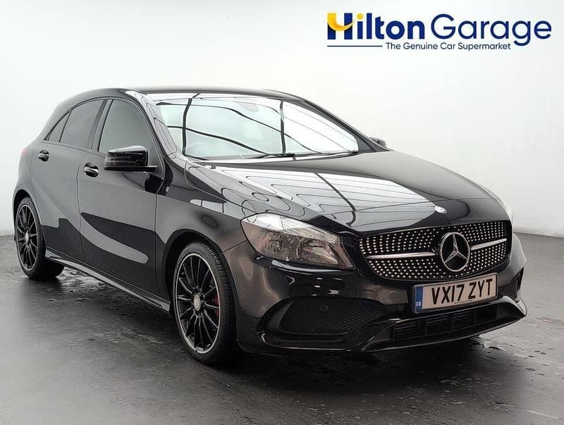 Black Used 2017 Mercedes A200 AMG line Hatchback | £12,650 (Fair price) - Image 1/4
