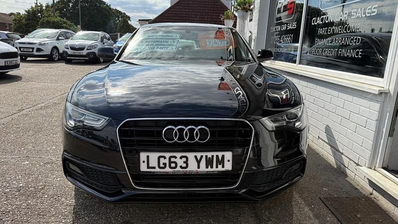 Used Audi A5 Sportback S-Line 2013 Black Hatchback