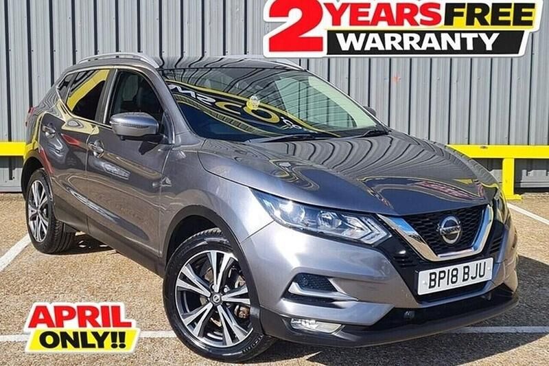 Used Nissan Qashqai N-Connecta 2018 Grey SUV