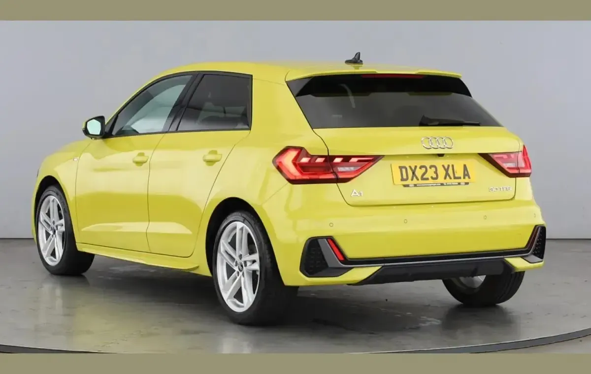 Used Audi A1 S-Line 108 HP (79 kW) 2023 Yellow SUV