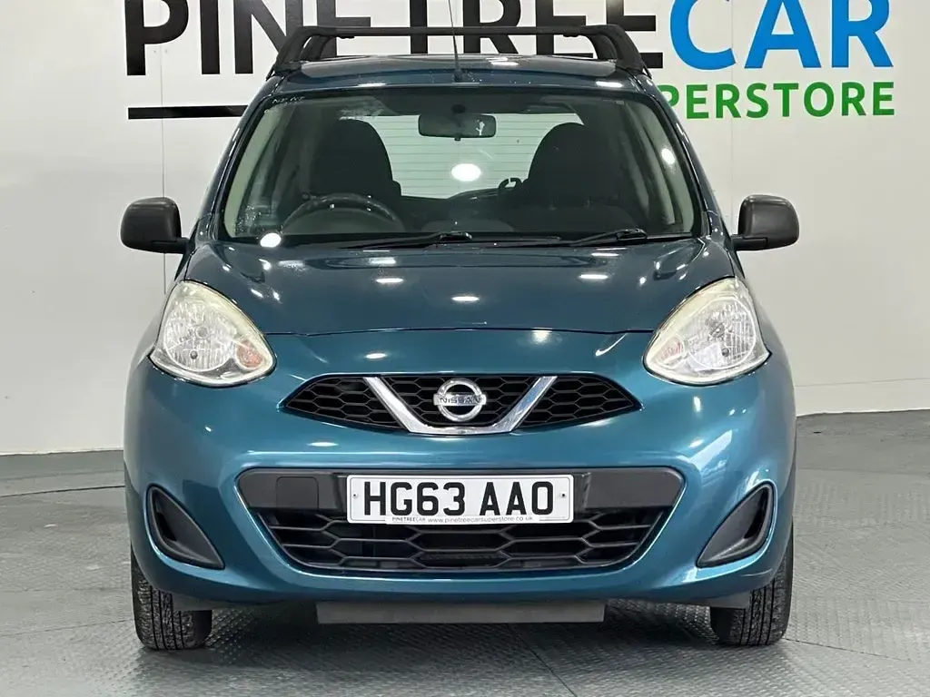 Used Nissan Micra Visia 80 HP (58 kW) 2013 Blue Hatchback