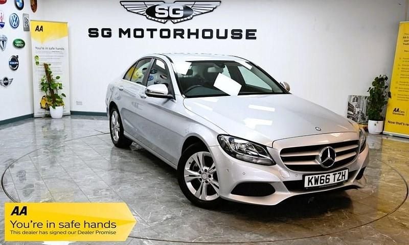 Silver Used 2016 Mercedes C200 Executive Sedan | £11,485 (Good price) - Image 1/4
