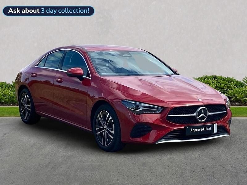 Red Used 2024 Mercedes CLA180 Sport Edition Sedan | £25,799 - Image 1/2