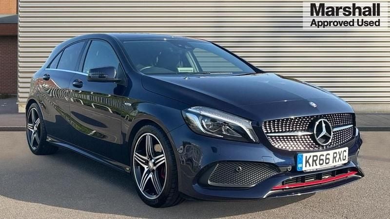 Blue Used 2016 Mercedes A250 AMG Hatchback | £17,527 (Good price) - Image 1/4