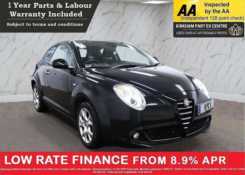 Black Used 2009 Alfa Romeo MiTo Lusso Hatchback | £2,500 - Image 1/4