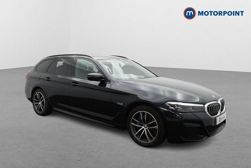 Black Used 2022 BMW 530e M Sport Estate | £23,799 (Super price) - Image 1/4