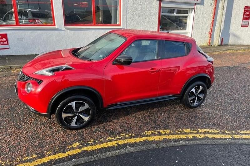 Used Nissan Juke 112 HP (82 kW) 2018 Red SUV