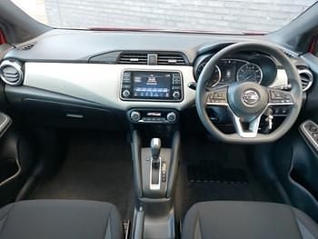 Used Nissan Micra Acenta 92 HP (67 kW) 2022 Red Hatchback