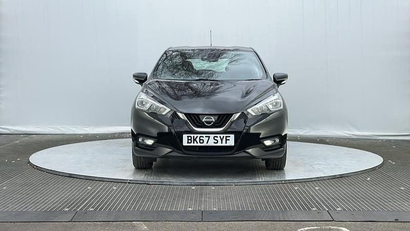 Used Nissan Micra Acenta 71 HP (52 kW) 2017 Black Hatchback