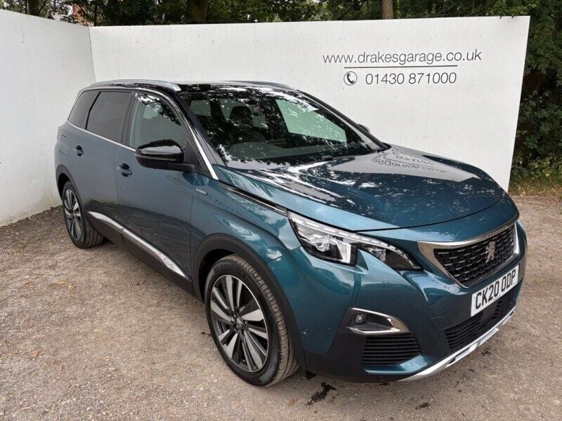 Green Used 2020 Peugeot 5008 Premium MPV | £18,490 (Fair price) - Image 1/4