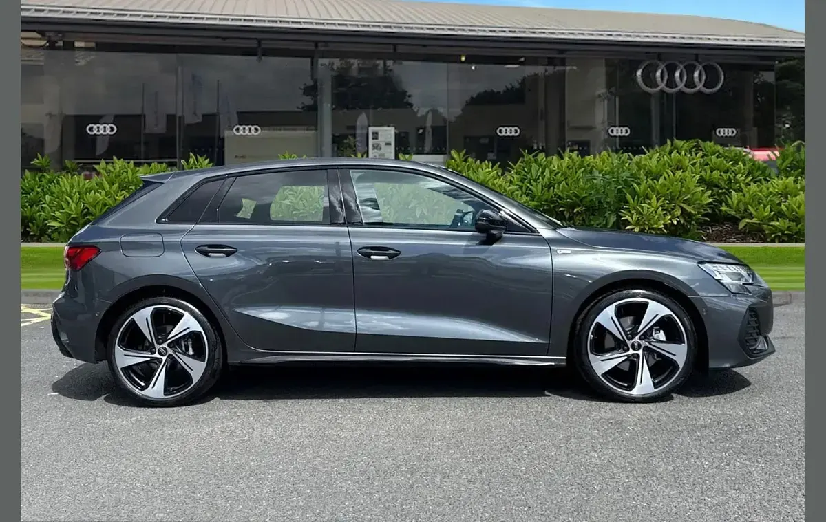 New Audi A3 Black Edition 147 HP (108 kW) 2026 Grey Hatchback