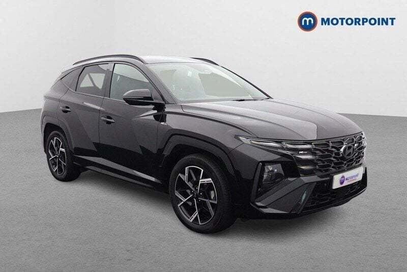 Black Used 2024 Hyundai Tucson N Line SUV | £23,899 (Fair price) - Image 1/4