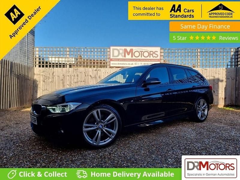 Black Used 2016 BMW 320 M Sport Estate | £10,840 (Fair price) - Image 1/4