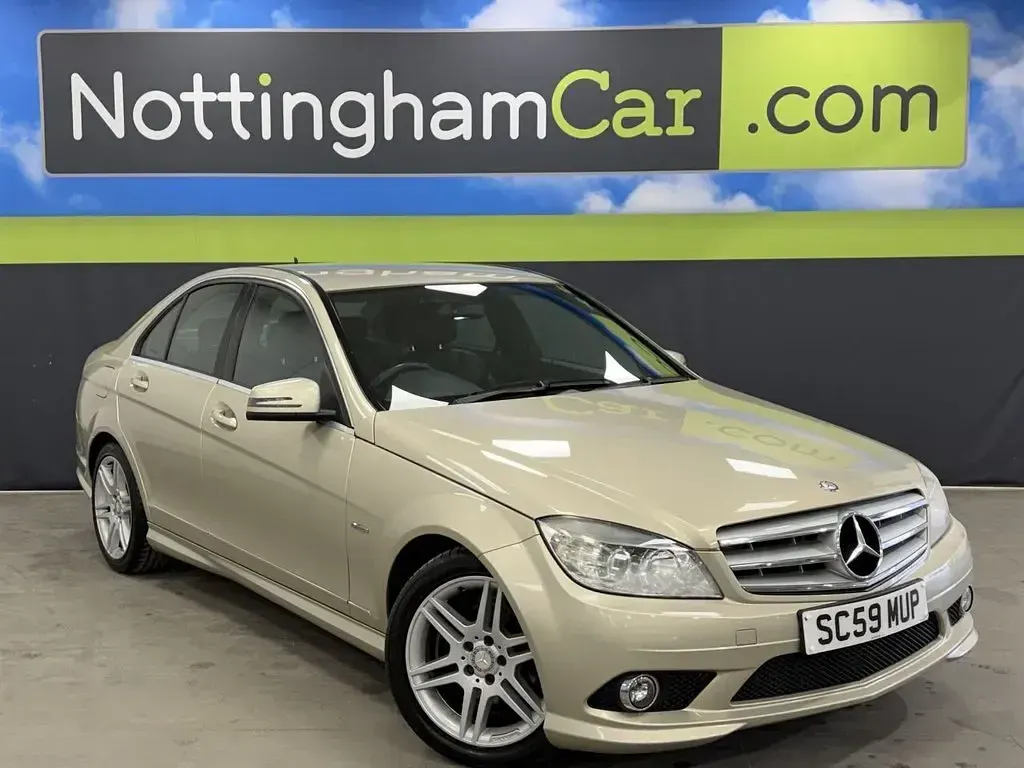 Used Mercedes C250 204 HP (150 kW) 2009 Beige Sedan