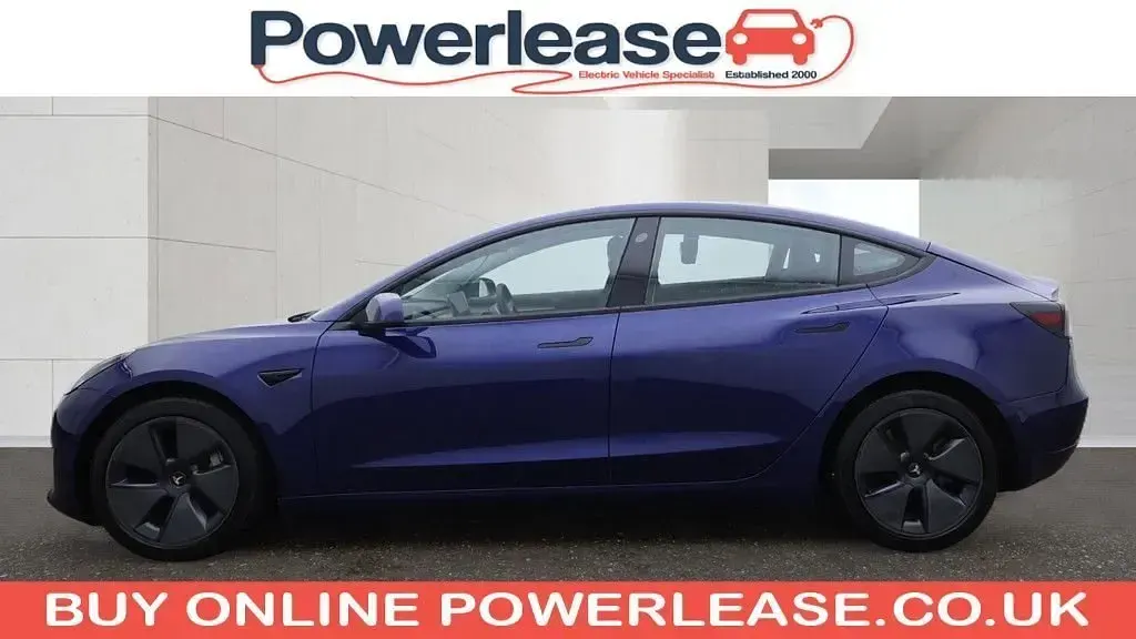 Used Tesla Model 3 Long Range AWD 366 kW (498 HP) 2021 Blue Sedan