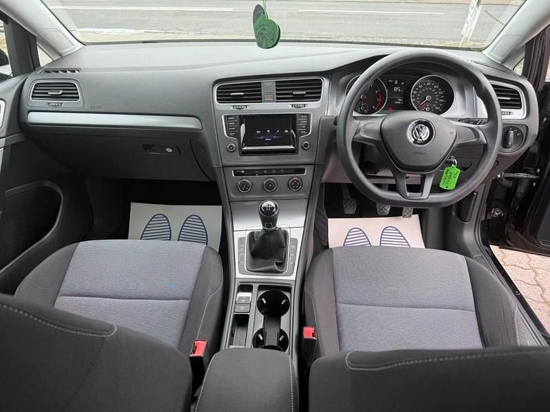 Used VW Golf VII S 2014 Black Hatchback