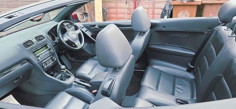 Used VW Golf Cabriolet GT 160 HP (117 kW) 2012 Red Cabriolet