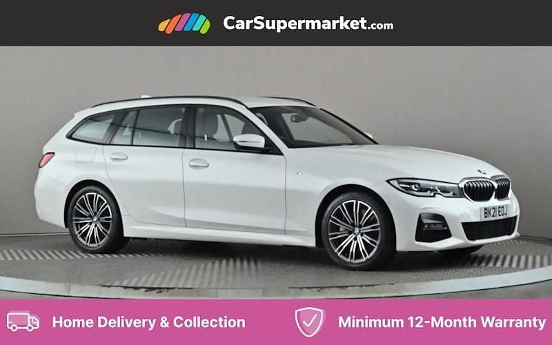 Used 2022 BMW 330e M Sport Estate | £19,897 (Good price) - Image 1/4