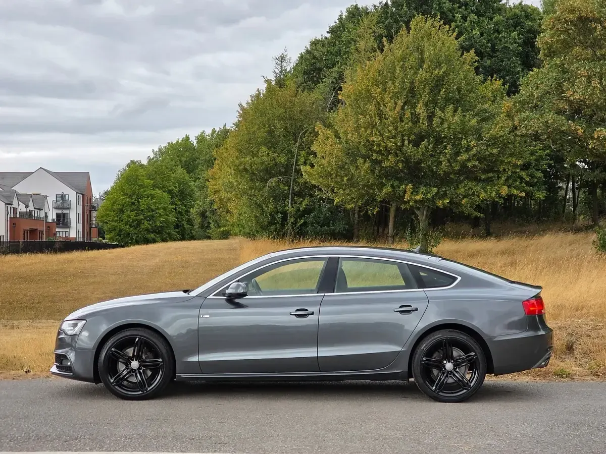 Used Audi A5 S-Line 177 HP (130 kW) 2014 Grey Coupe