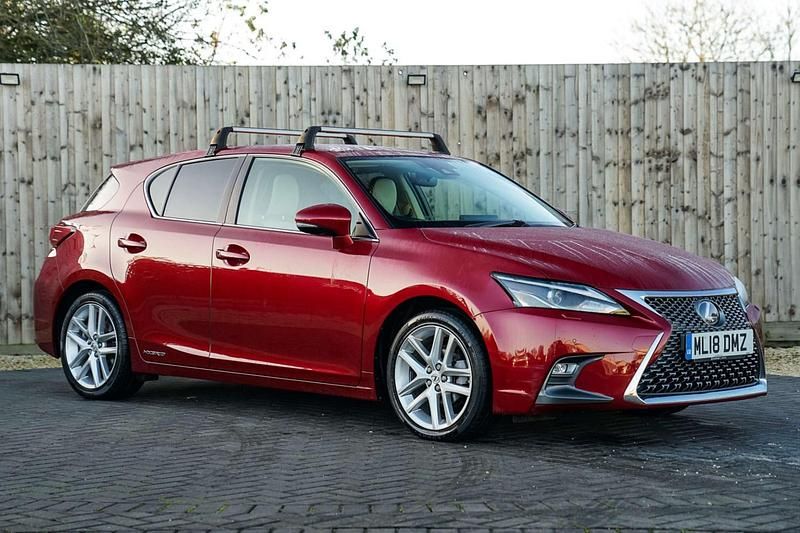 Red Used 2018 Lexus CT200h Hatchback | £15,660 (A bit pricey) - Image 1/4