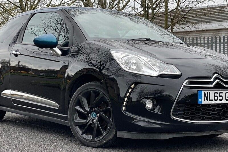 Black Used 2015 DS Automobiles DS3 Hatchback | £5,395 (Fair price) - Image 1/1