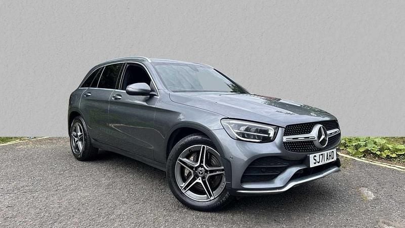 Grey Used 2021 Mercedes GLC220 AMG line Estate | £26,210 (Good price) - Image 1/4