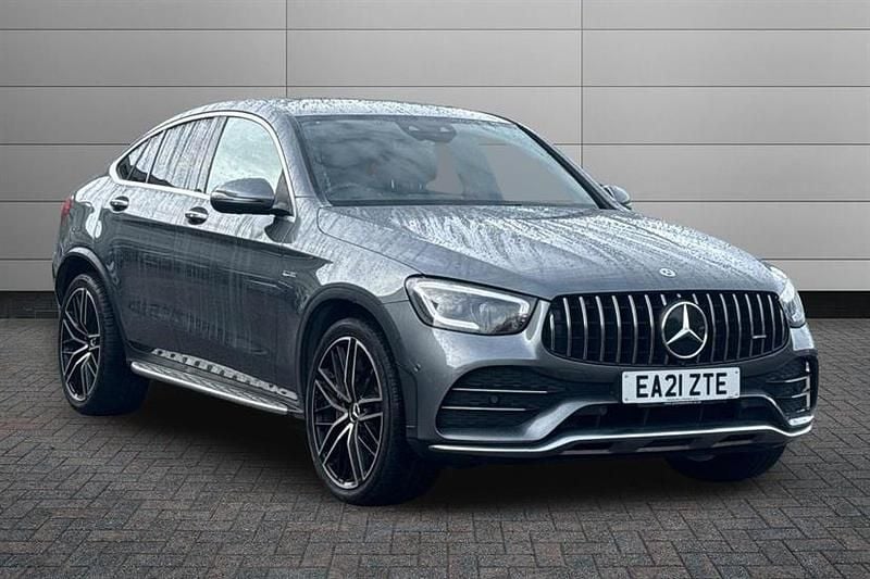 Selenite grey Used 2021 Mercedes GLC43 AMG Premium Plus Coupe | £39,995 (Fair price) - Image 1/4