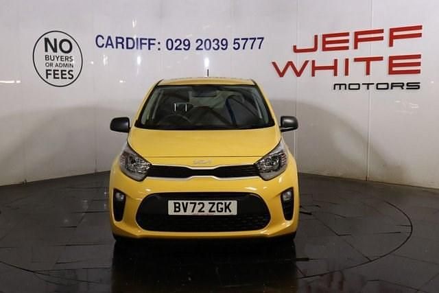 Used Kia Picanto Air 66 HP (48 kW) 2022 Yellow Hatchback