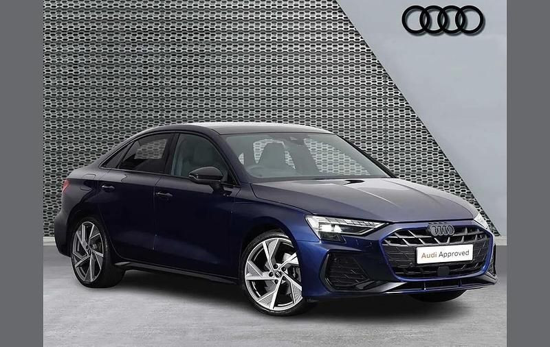 Used Audi A3 Black Edition 147 HP (108 kW) 2024 Blue Sedan