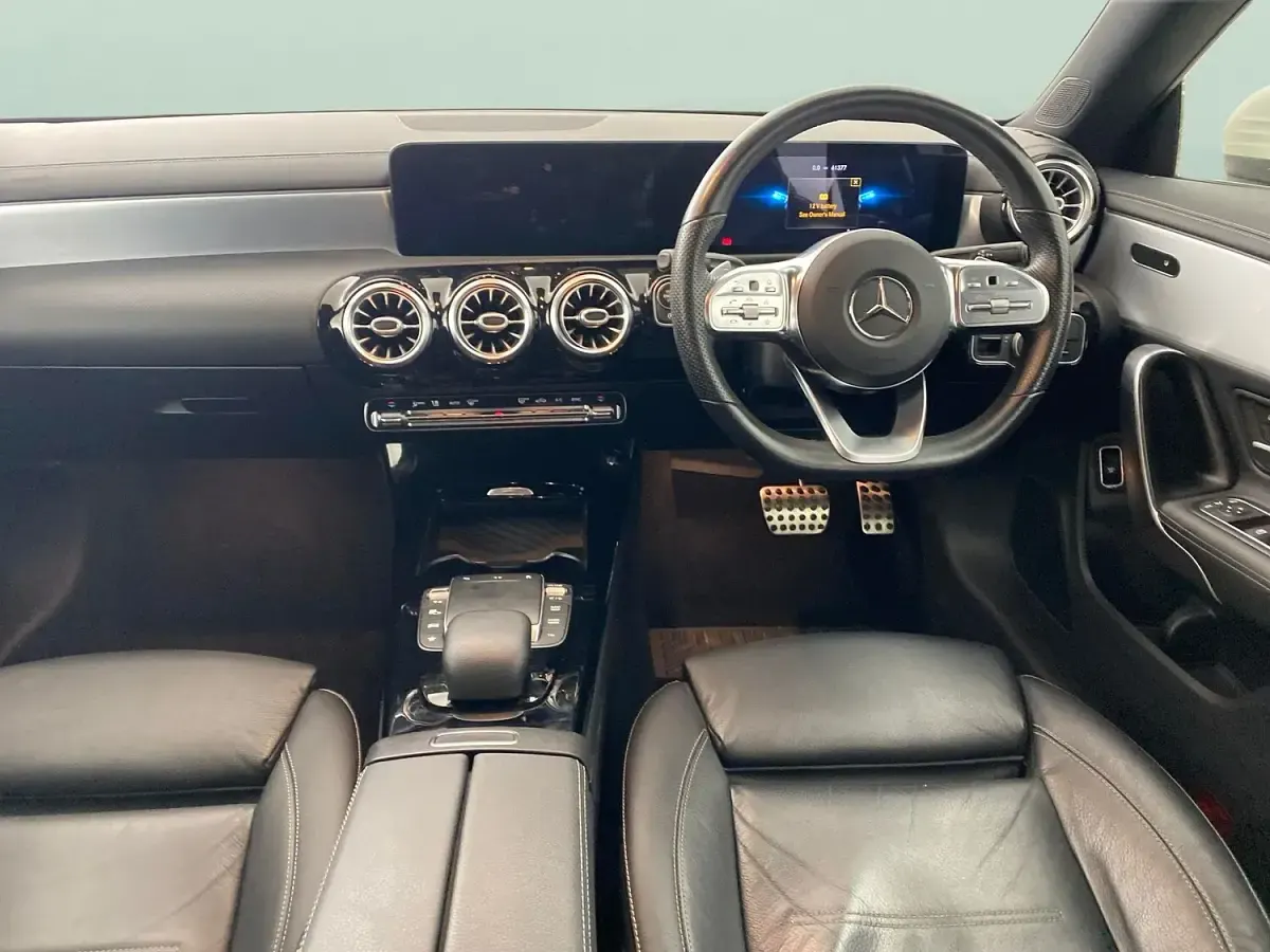 Used Mercedes CLA250 AMG Line Premium 224 HP (164 kW) 2020 White Coupe