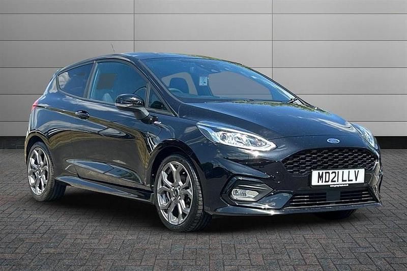 Black Used 2021 Ford Fiesta ST-Line Hatchback | £11,995 (Good price) - Image 1/2