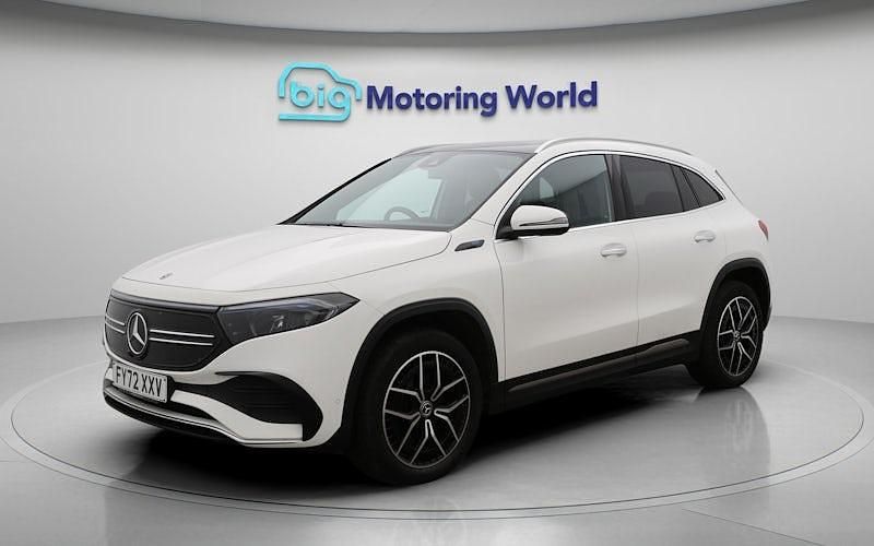 Used Mercedes EQA300 AMG line 167 kW (228 HP) 2022 White SUV