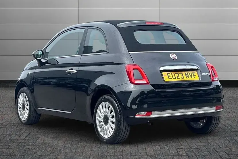 Used Fiat 500C 70 HP (51 kW) 2023 Crossover black Cabriolet