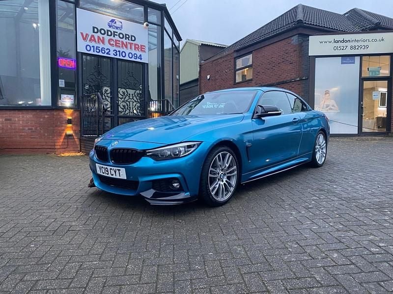 Used BMW 440 M Sport 2019 Blue Cabriolet