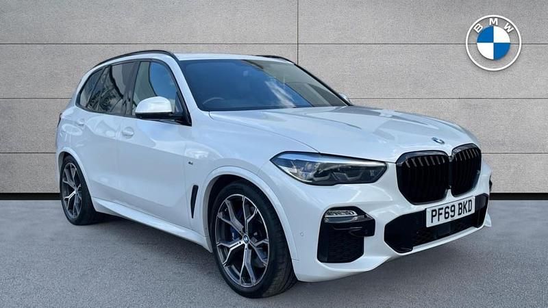 White Used 2019 BMW X5 M Sport SUV | £37,490 (Good price) - Image 1/4