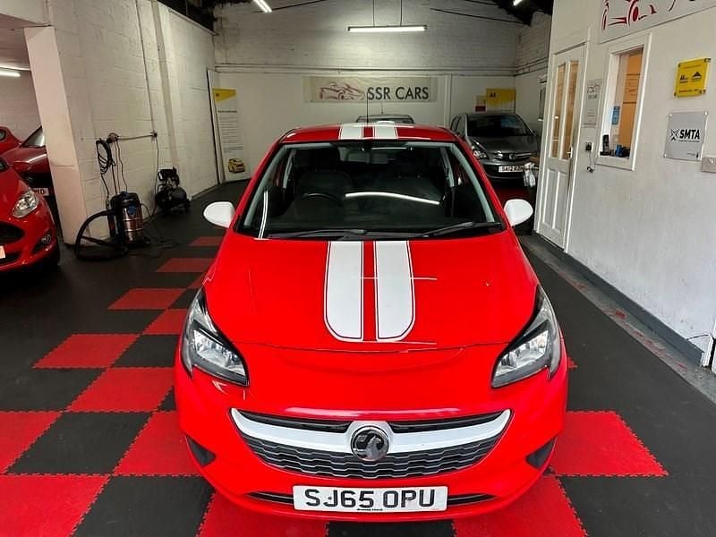 Used Vauxhall Corsa 90 HP (66 kW) 2015 Red Hatchback