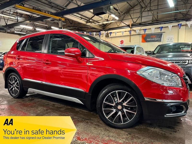 Red Used 2013 Suzuki SX4 S-Cross SZ5 SUV | £4,989 (Fair price) - Image 1/4