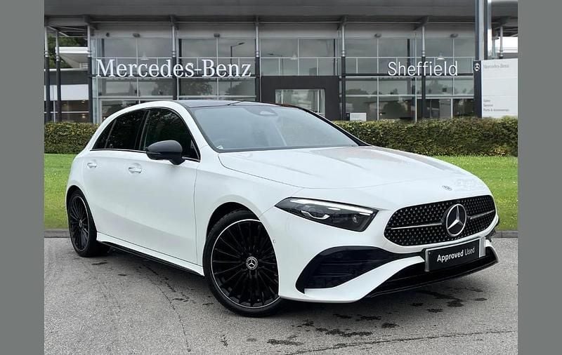 White Used 2025 Mercedes A200 AMG Line Premium Plus Hatchback | £30,985 - Image 1/4