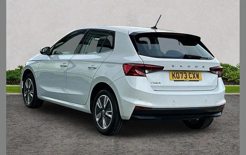 Used Skoda Fabia SE L 108 HP (79 kW) 2024 White Hatchback