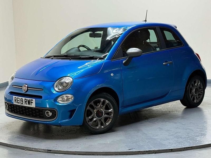 Used Fiat 500S S 2019 Blue Hatchback
