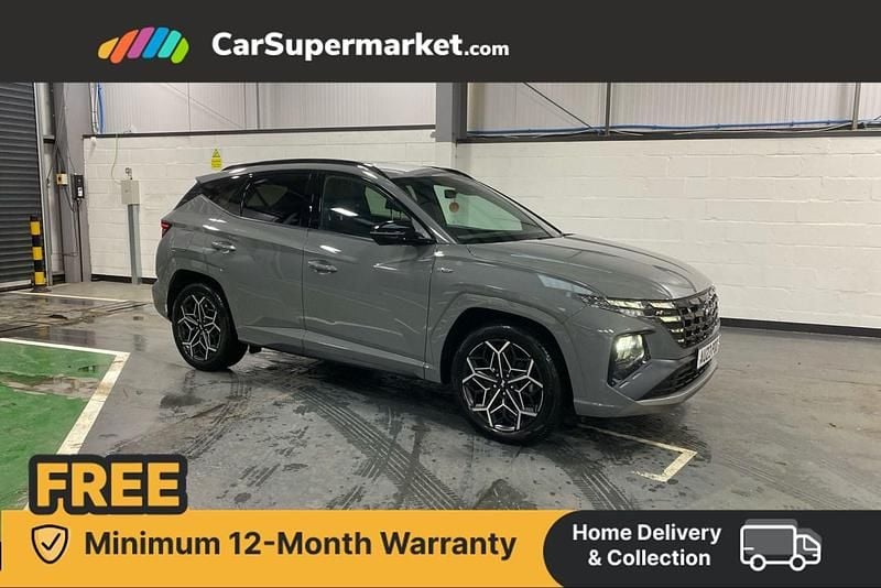 Grey Used 2023 Hyundai Tucson N Line SUV | £21,676 (Fair price) - Image 1/4