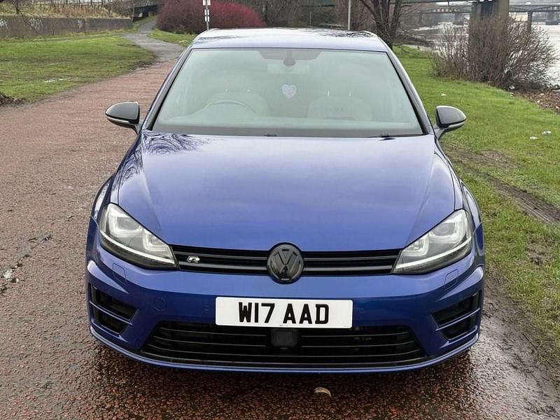 Used VW Golf VII R 2015 Blue Hatchback