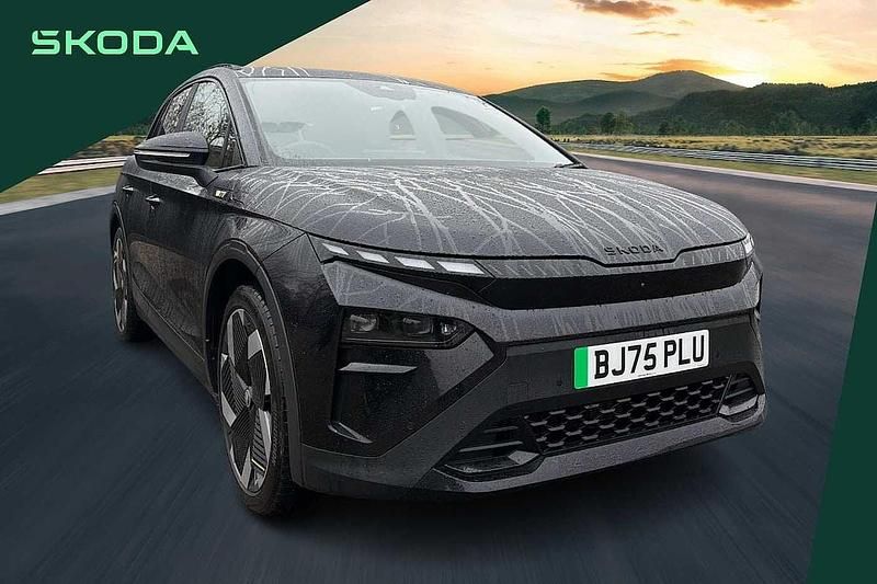 Black magic pearl effect Used 2025 Skoda Elroq vRS SUV | £37,100 (Fair price) - Image 1/4