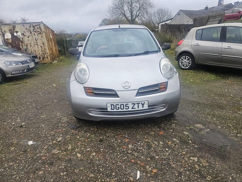 Silver Used 2005 Nissan Micra Hatchback | £850 (Fair price) - Image 1/4
