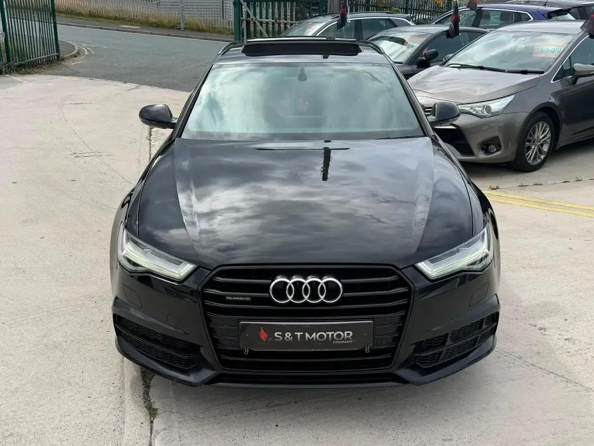 Used Audi A6 Black Edition 315 HP (231 kW) 2016 Black Estate