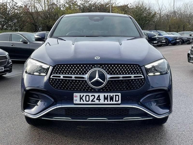 Used Mercedes GLE400 AMG Line Premium Plus 381 HP (280 kW) 2024 Blue Coupe